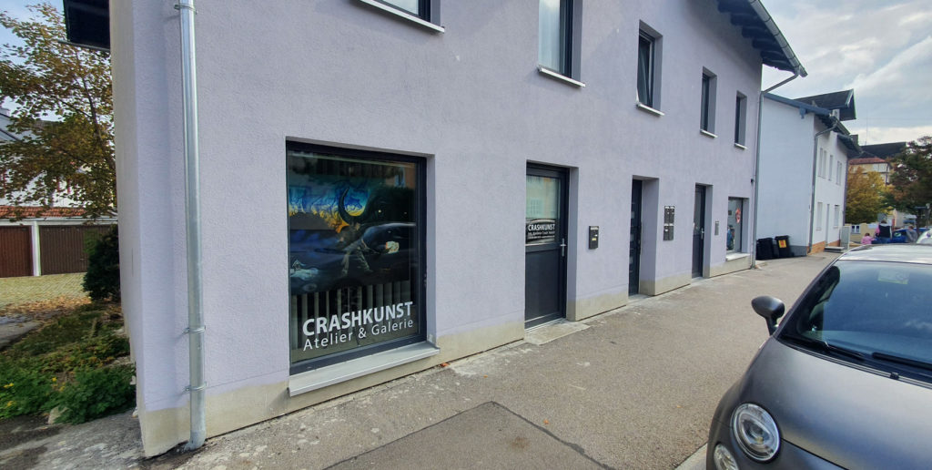 Crashkunst Atelier und Galerie in Kempten / Kotztern